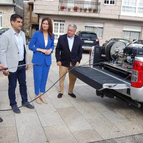 Vehículo a San Cristovo de Cea para a protección do medio ambiente e de espazos naturais
