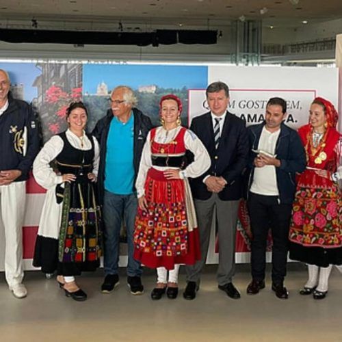 Recebidos en Viana do Castelo os tripulantes do cruzeiro “Caminho Marítimo de Santiago em Portugal”