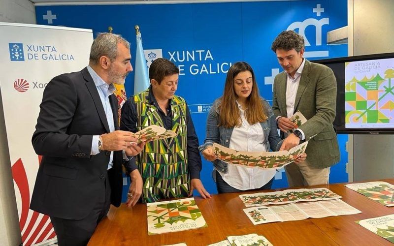Artesanía de Galicia no Courel cos oficios artesanais