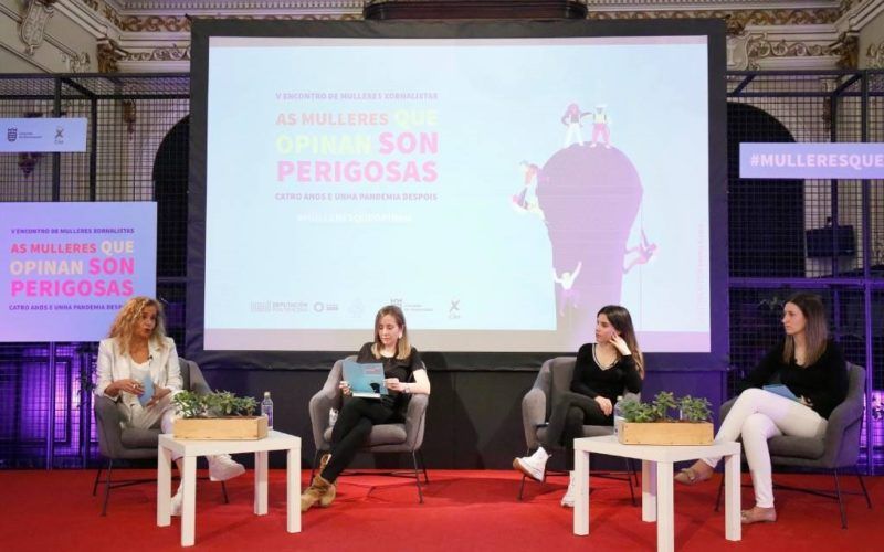 Volve a Pontevedra o foro “As Mulleres que opinan son perigosas”