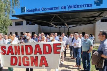 Formoso cualificou de “lamentable” a situación do hospital de Valdeorras