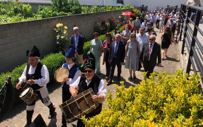 Monforte celebrou actos na honra de San Antonio