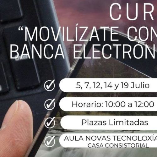 Concello de Oia formará á veciñanza no uso da banca electrónica desde o móbil