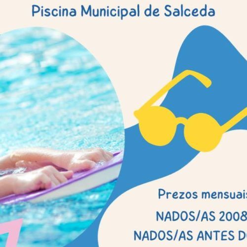 Inicio dos Cursos de Natación na piscina municipal de Salceda