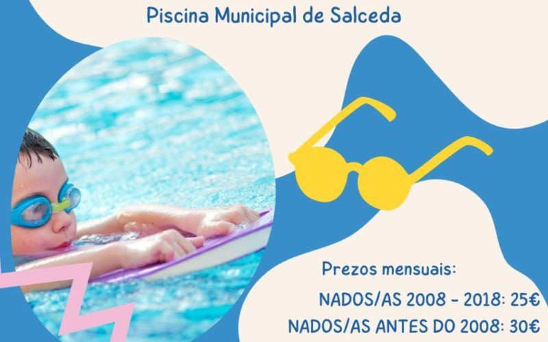 Inicio dos Cursos de Natación na piscina municipal de Salceda