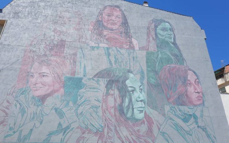 Inaugurado o Mural da Igualdade en Salceda