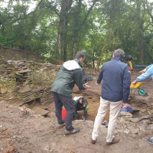 As sondaxes en San Xoán de Pena confirman a existencia dunha igrexa altomedieval