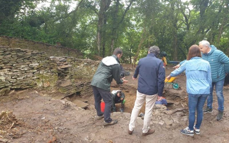 As sondaxes en San Xoán de Pena confirman a existencia dunha igrexa altomedieval