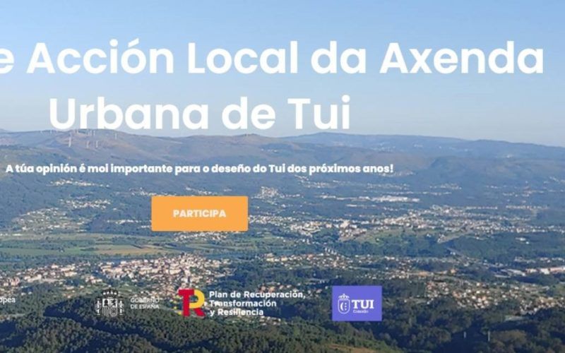 A Axenda Urbana de Tui lanza unha enquisa en liña