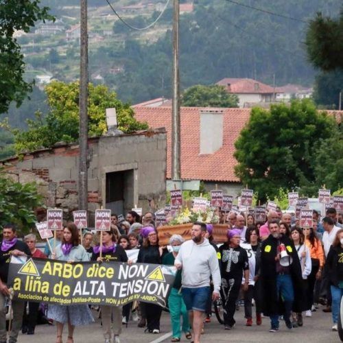 Concello de Arbo e asociacións de afectados tratarán a Liña de Alta Tensión