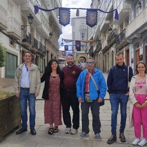 Turoperadores de Italia visitan o Camiño Inglés