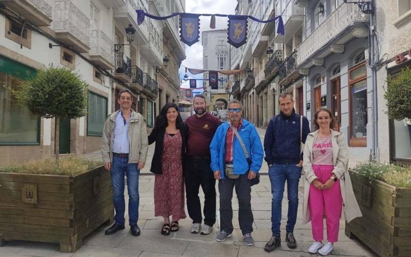 Turoperadores de Italia visitan o Camiño Inglés