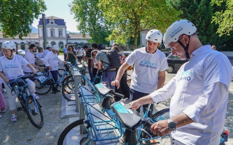 Cerveira já tem disponíveis duas estações de bicicletas elétricas