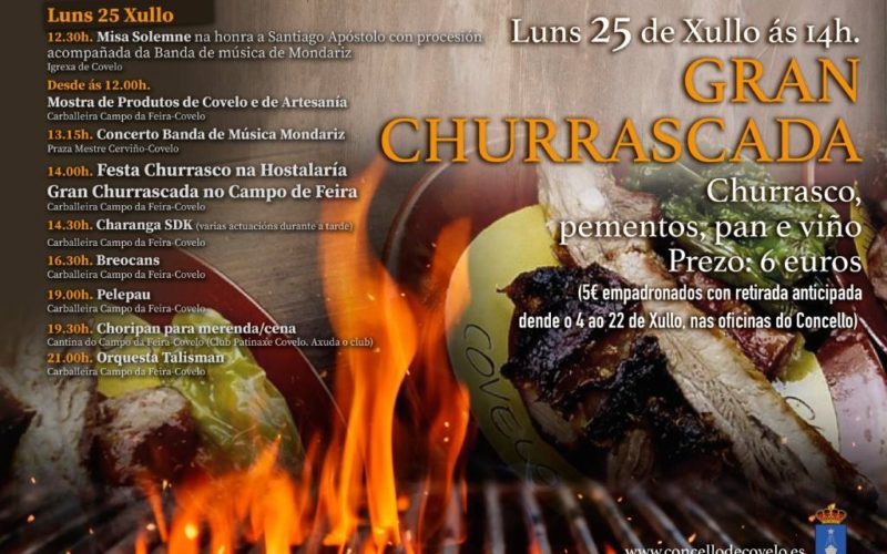 O Covelo da inicio ás XLI Festas Patronais e do Churrasco