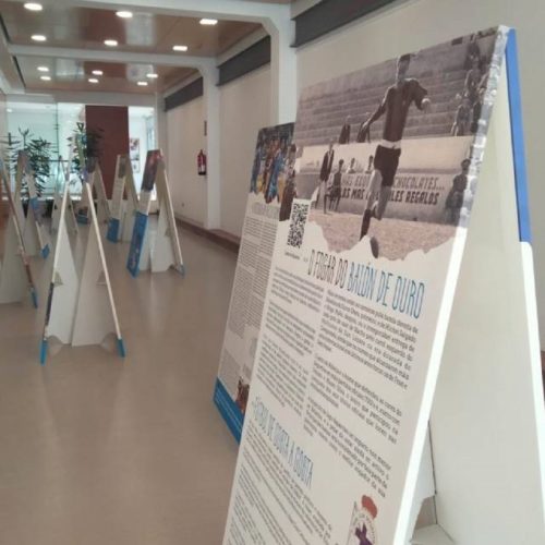 A exposición “Galiza: un pobo, unha selección” chega a Mondariz