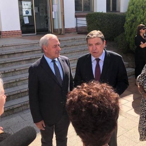 O ministro de Agricultura analiza en Monforte futuras liñas de traballo