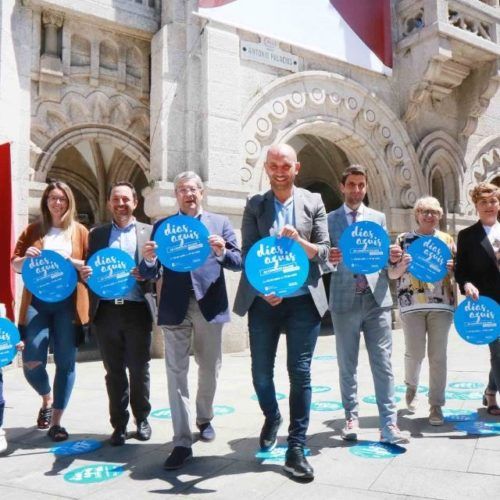 Campaña “Días Azuis” do comercio galego no Porriño