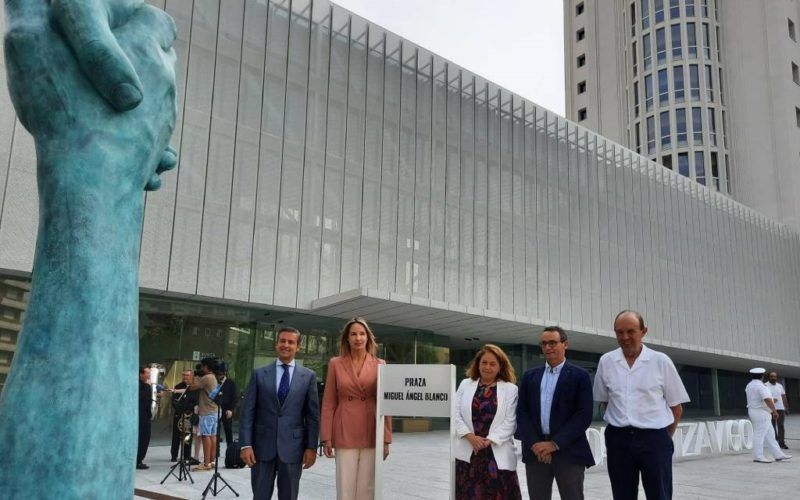 A Xunta homenaxea a Miguel Ángel Blanco cunha praza en Vigo