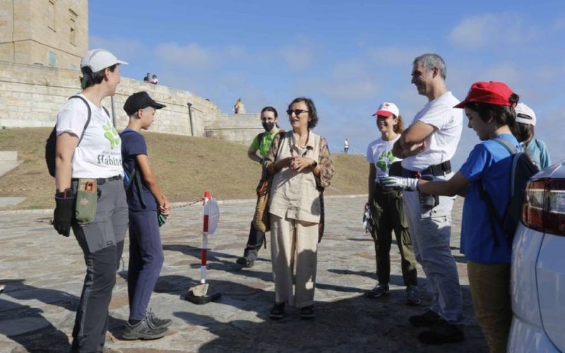 Conservación dos espazos naturais da Torre de Hércules