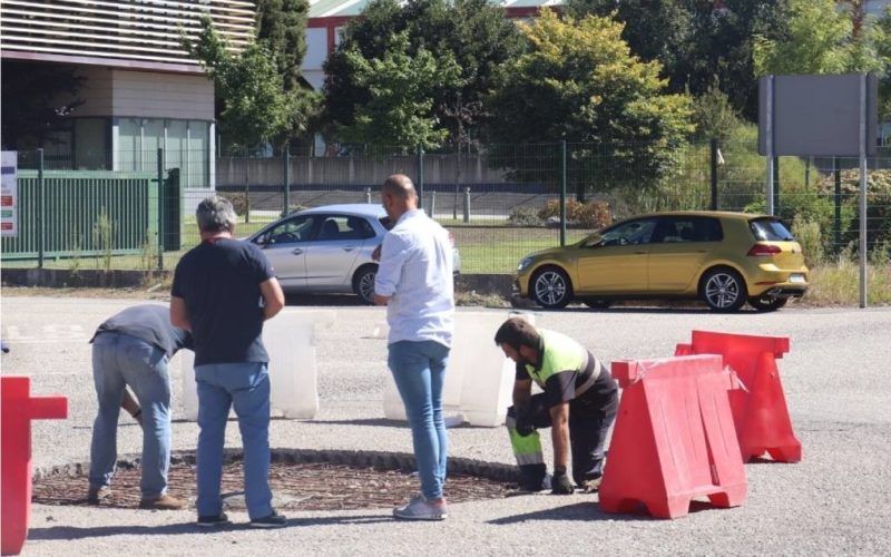 O Porriño mellora a seguridade vial dos Polígonos Industriais