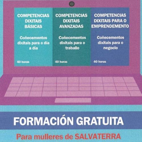 Formación dixital gratuíta para mulleres en Salvaterra