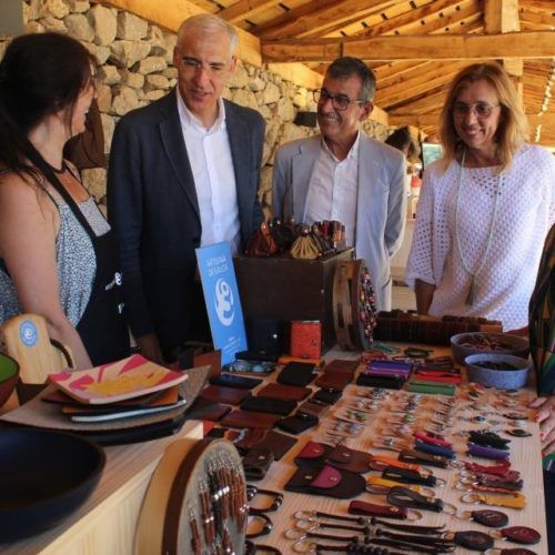 Conde sinala en Sober o papel da artesanía como dinamizador económico do rural galego