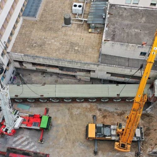 A Xunta de Galicia avanza nas obras de ampliación do complexo hospitalario de Ourense