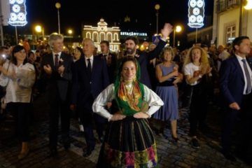 Presidente da República veio divertirse à romaria em Viana