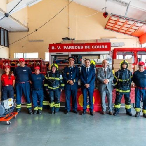 Bombeiros de Paredes de Coura estão sempre disponíveis para resolver problemas