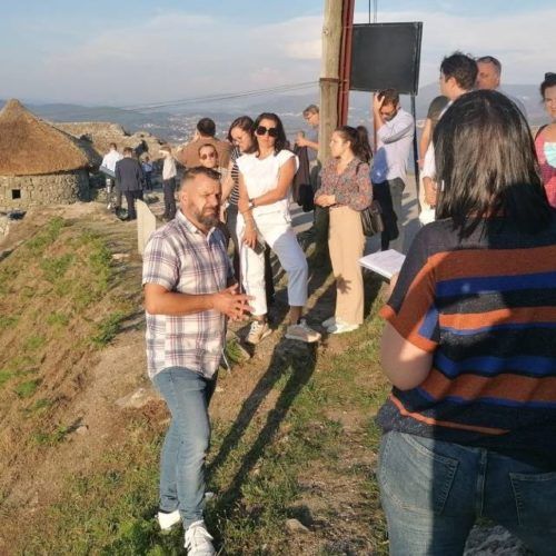 BNG A Guarda recibe unha delegación a ALE