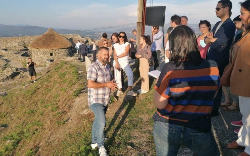 BNG A Guarda recibe unha delegación a ALE