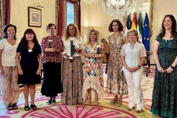 Carmela Silva recibiu en Jerez o premio de #MujeresImparables
