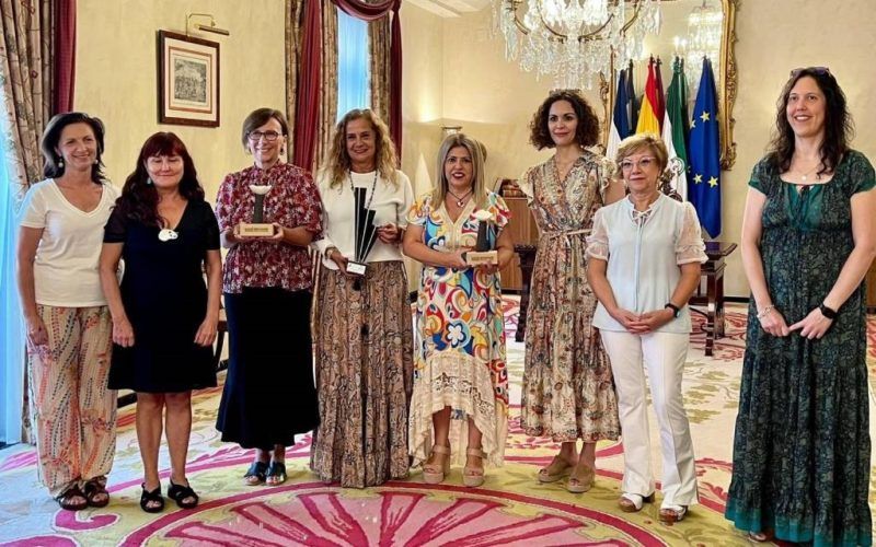 Carmela Silva recibiu en Jerez o premio de #MujeresImparables