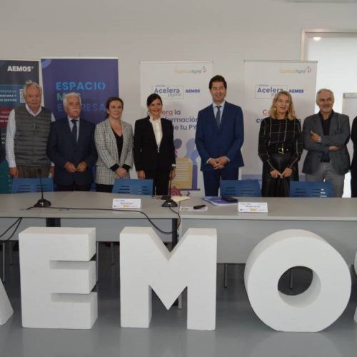 AEMOS inaugura oficina de dixitalización