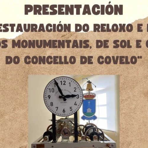 Covelo recuperará o antigo reloxo do ano 1935