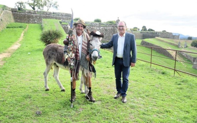 O Peregrino “Mais Famoso do Mundo” chegou a Valença