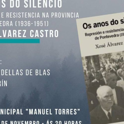 Marín presentará libro sobre a represión franquista na provincia de Pontevedra