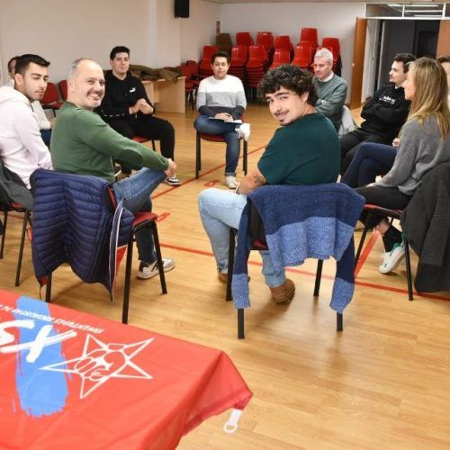 As xuventudes socialistas de Pontevedra súmanse á campaña das municipais 2023