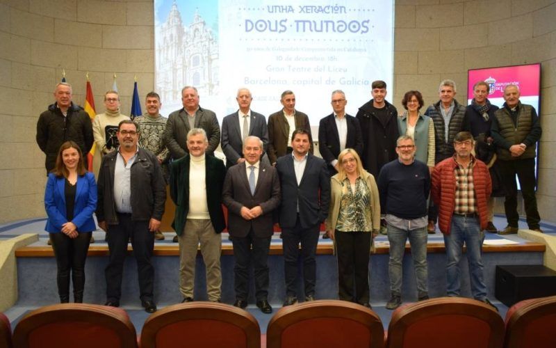 A Deputación de Lugo impulsa coa comunidade galega en Cataluña unha gran homenaxe á emigración