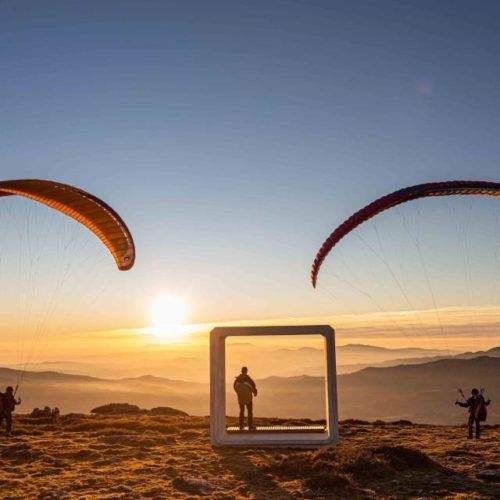 Ceden dúas hectáreas do Alto do Montouto ao Concello da Cañiza para miradoiro e observatorio nocturno