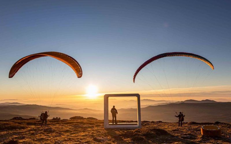 Ceden dúas hectáreas do Alto do Montouto ao Concello da Cañiza para miradoiro e observatorio nocturno