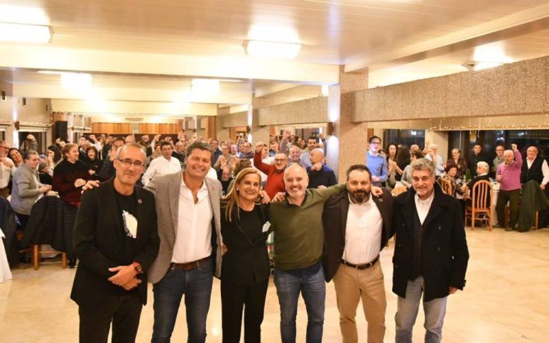 PSdeG-PSOE exhibe no Val Miñor a súa forza electoral