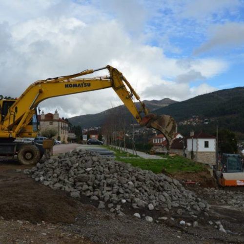 Iniciadas a obras de mellora do acceso ao Pazo de Mos