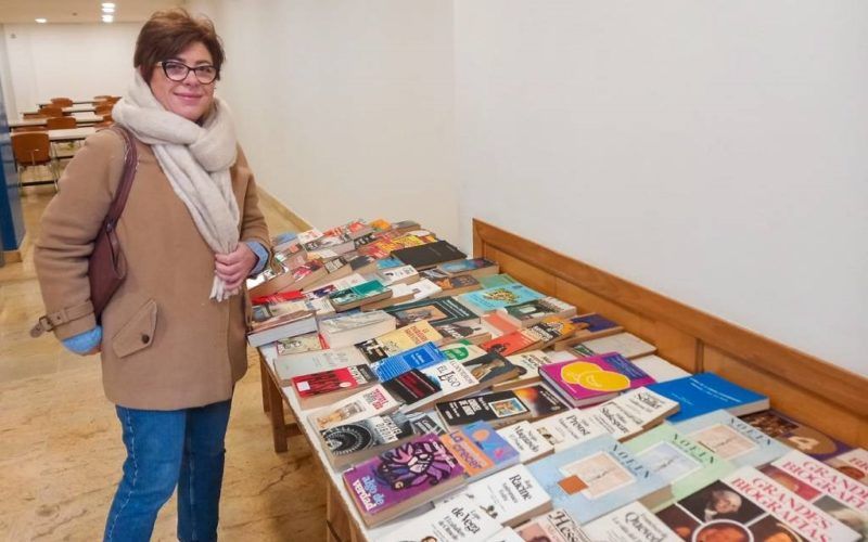 Mercadiño Solidario de Libros en Tui