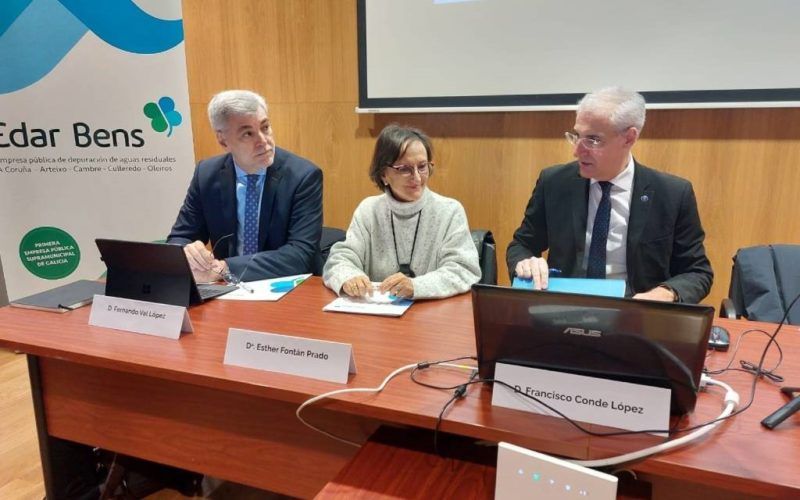 A EDAR Bens da Coruña será a primeira en España en producir hidróxeno verde