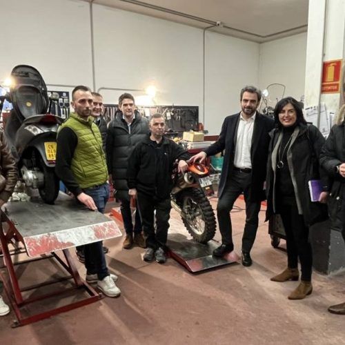 Proba de motocros en Lugo para o Campionato de España