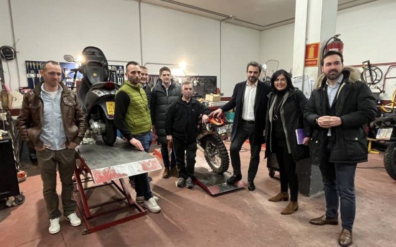 Proba de motocros en Lugo para o Campionato de España