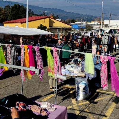 Mercado ambulante os primeiros domingos de cada mes no Porriño