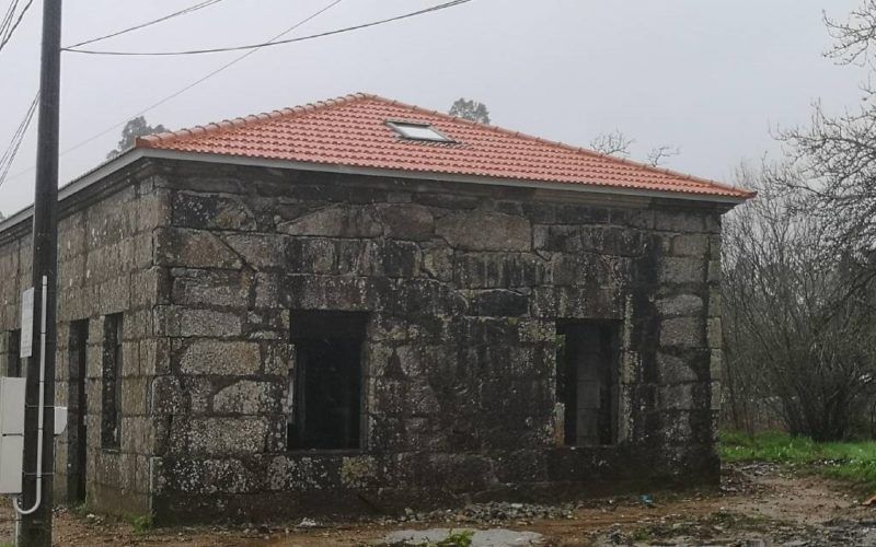 Salvaterra remata a primeira fase de rehabilitación da antiga casa da Sociedade de Fornelos