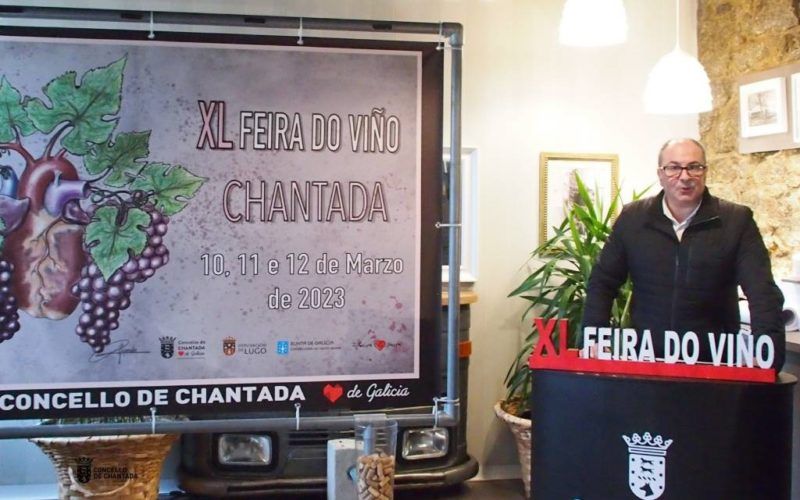 López Díaz, reitor da USC, será o pregoeiro da Feira do Viño de Chantada